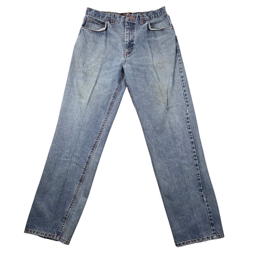 Walls FR Work Jeans Mens 34x34 Blue Good Flame Resistant Denim Banox ASTM F1506